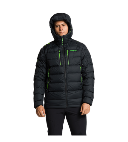 Trangoworld Segnes Jacket - Veste Déperlante Coupe-vent - Membrane Windplus Recyclée - Taille M - Bleu - Bi-stretch