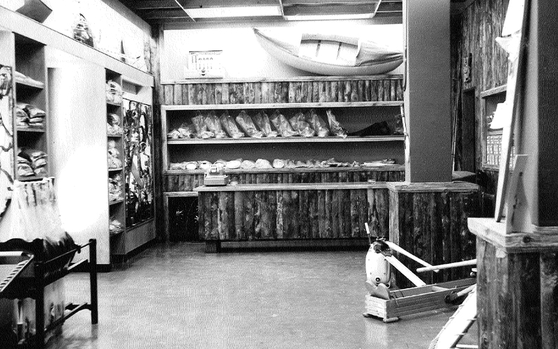 Boutique Casa Artiach S.C., première industrie sportive de Saragosse, années 50