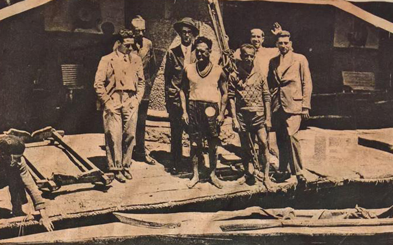 Prototype de canoë et descente de l'Èbre, Trangoworld 1930